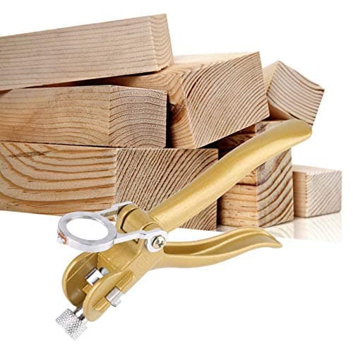 Zinc Alloy and Copper Alloy Saw Set Tool Saw Set Pliers, Woodwork Hand Tools Sawset Puller with Magnifier And Arc Shaped Hadle for Woodworking 18 x 7 x 4cm