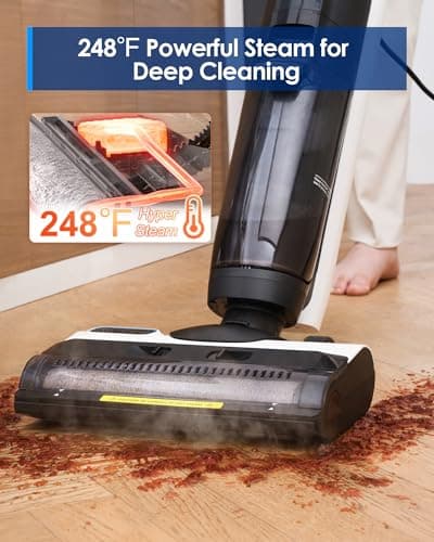 Tineco iFLOOR 5 Steam Wet Dry Vacuum All-in-one & Replacement Brush Roller