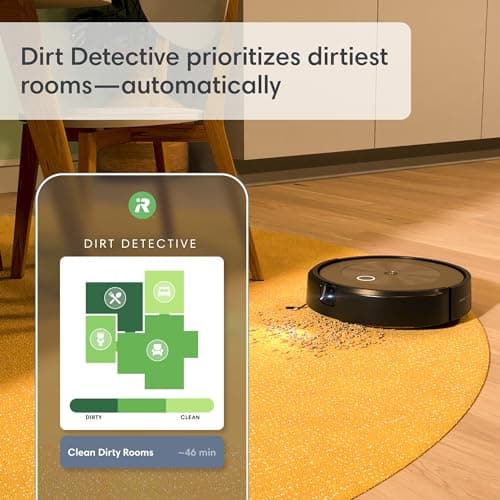 iRobot Roomba j9+ Self-Emptying Robot Vacuum – Powerful Suction, Identifies and Avoids Obstacles Like pet Waste, Self-Empties for 60 Days, Best for Homes with Pets, Smart Mapping, Works with Alexa​