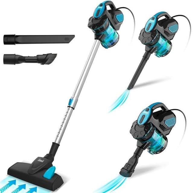 Powerful 18Kpa Suction Stick Vacuum Cleaner Blue
