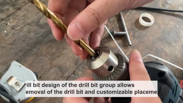 Titanium Twist Drill Bit Set 21 Piece Fit for Cutting Hard Metals，Such as Stainless Steel, Aluminum Alloy and Titanium Alloy 21 Pieces