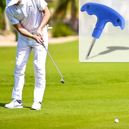 Golf Wrench Driver Tool, T20 Golf Wrench Golf Head Adjustment Tool Golf Accessories for Golf Club Driver Shaft Adapter