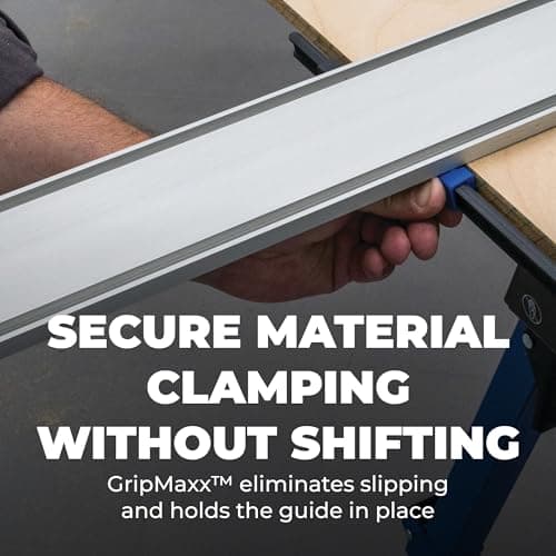 Kreg KMA4700-E Straight Edge Guide XL - 8 Ft - For Circular Saw - For Cross Cut & Rip Cut - Aluminum Guide Rails - Carpentry Tools & Accessories