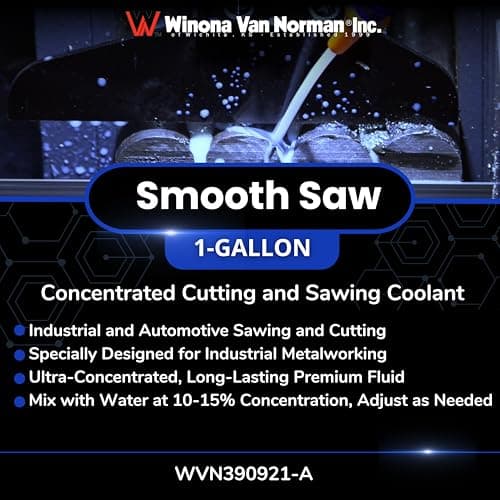 Smooth Saw - General Purpose Concentrated Cutting and Sawing Coolant - Advanced Semisynthetic Fluid (1 Quart)