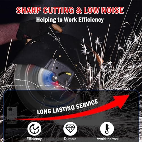 10" Miter Table Saw Blade, TCT Metal Cutting Saw Blades with 60T & 5/8" Arbor, Professional for Iron Steel Aluminum Stainless Steel Ferrous Metals