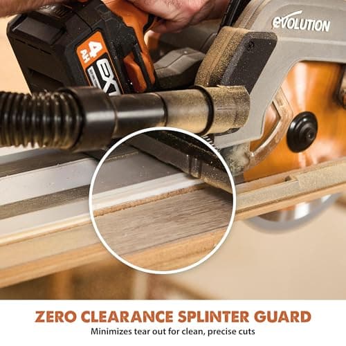 Evolution ST2800-G2 110" Circular Saw Guide Rail/Track | Universal Fit: Makita, Bosch, Festool, Triton, Metabo | 110"/9.2ft (2.8m) | Includes Self-Aligning Bars, 2x Track Clamps, Hex Key & Carry Bag