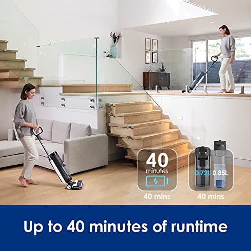 Tineco Floor ONE S7 PRO Cordless Wet Dry Vacuum Cleaner&Pure ONE A50S Cordless Stick Vacuum Cleaner