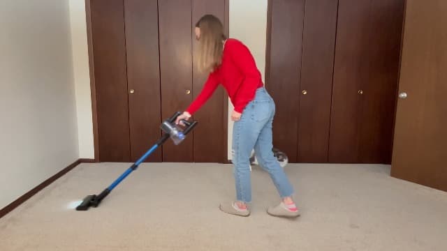 Cordless Vacuum Cleaner, 8-in-1 Vacuum Cleaners for Home, 45Mins Runtime, Anti-Tangle Stick Vacuum with LED Display, Rechargeable Lightweight Vacuum for Pet Hair/Carpet/Floor