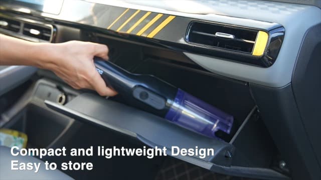 Handheld Vacuum Cordless, Portable Car Vacuum with 16000Pa Powerful Suction, Ultra-Lightweight 1.3lbs, Brushless Motor, Multiple Accessories for Home Office Car Pets Cleaning