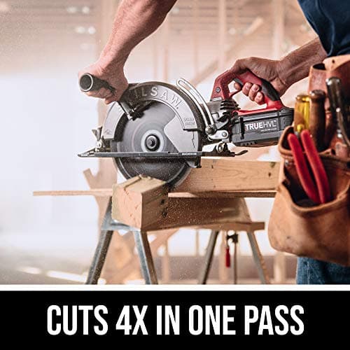 SKIL 10-1/4'' TRUEHVL Cordless Worm Drive Skilsaw Circular Saw Kit with 1 Battery - SPTH70M-11