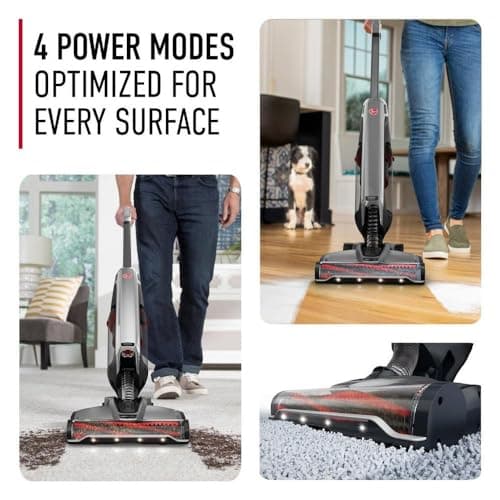 Hoover ONEPWR Evolve Pet Elite Cordless Vacuum Cleaner, Lightweight Stick Vac, Small Upright Vacuum Cleaner, Ideal for Pet Hair, XL Dirt Cup Capacity, Cordless Vacuum Cleaners for Home Use