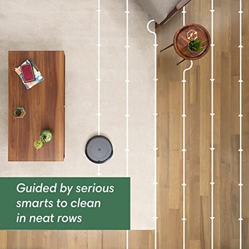 iRobot Roomba i3+ EVO (3550) Self-Emptying Robot Vacuum – Now Clean by Room with Smart Mapping, Empties Itself for Up to 60 Days, Works with Alexa, Ideal for Pet Hair, Carpets​, Roomba i3+