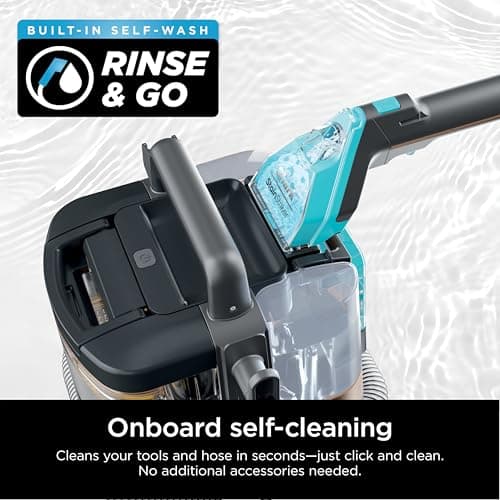 Shark StainStriker HairPro Portable Carpet, Upholstery & Area Rug Cleaner with Pet Mess & Hair Tools, Self-Cleaning, Perfect for Pets & Car Interiors, 4 Cleaning Tools & Pet Solution, Copper, PX251
