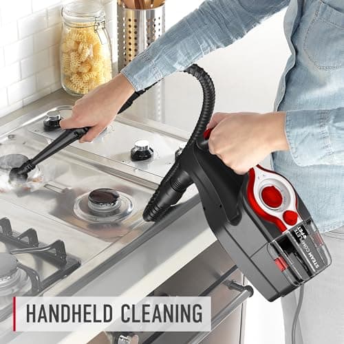 Hoover Steam Complete Pet Steam Mop, Hard Floor Cleaner Machine, 10-in-1 Multipurpose Cleaner Machine, Removable Handheld Steamer, Ideal for Hardwood, Vinyl, Tile, Grout and More