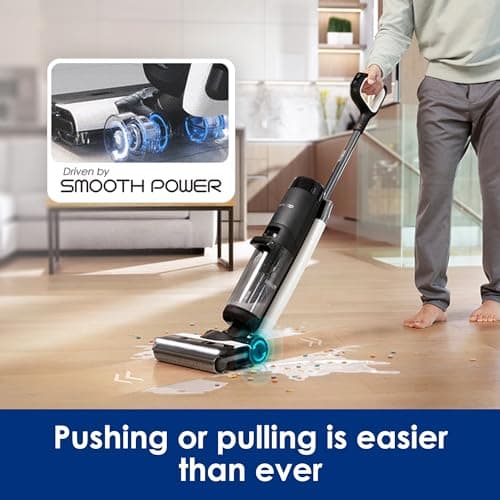 Tineco FLOOR ONE S7 FlashDry Smart Cordless Wet Dry Vacuum Cleaner & Floor Cleaning Solution