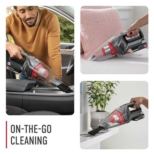 Hoover ONEPWR Cordless Handheld Vacuum Cleaner, Powerful Suction, Lightweight and Compact, Perfect for Quick Pick-Ups, Includes On-Board Crevice Tool, Portable Vacuum Cleaner