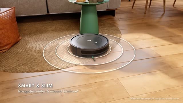iRobot Roomba Vacuum 2 Essential Robot with AutoEmpty Dock, 3 Suction Levels, Latest Floor Tracking Sensors, and Compact Design (Black)