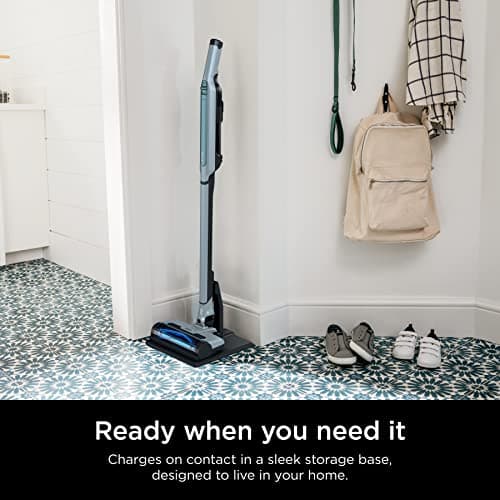 Shark WS642BL WANDVAC System Pet Ultra-Lightweight Powerful Cordless Stick Vacuum with Charging Dock, Blue