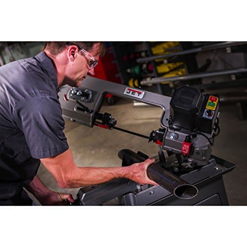JET 5" x 6" Mitering Variable-Speed Horizontal Bandsaw, 1/2 HP, 115V 1Ph (Model HBS-56MVS)