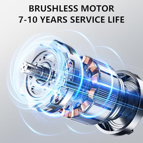 Handheld Vacuum,Car Vacuum Cleaner,4-in-1 20000PA High Power Portable Rechargeable Vacuum Cleaner with Brushless Motor, Small Handheld Vacuum & Air Blower & Pump-Black