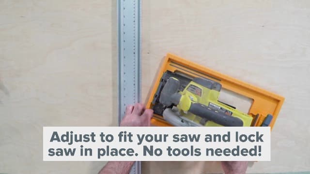 BORA 100" NGX Clamp Edge, Straight Cut Guide for Circular Saws, Aluminum, Includes 50-Inch Clamp Edge & 50-Inch Extension for 100-Inch Cutting Length, 544100