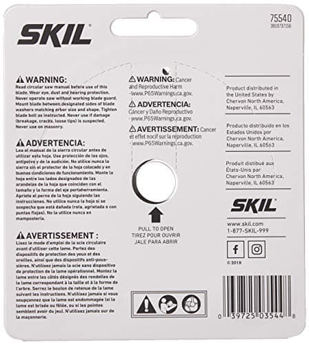 SKIL 75540 4-3/8-Inch by 40T Carbide Flooring Blade