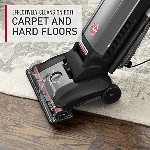 Hoover Complete Performance Advanced Pet Kit Corded Vacuum Cleaner, Bagged Vacuum Cleaner, Traps 99% of Dust Matter, Wide Cleaning Path, Includes 2-in-1 Pet Tool, Powerful Vacuum Cleaners for Home Use