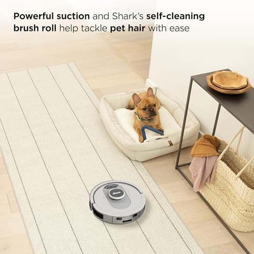 Shark AI Ultra Voice Control Robot Vacuum with Matrix Clean Navigation, Home Mapping, 60-Day Capacity, XL Self-Empty Base for Homes with Pets, Carpet & Hard Floors