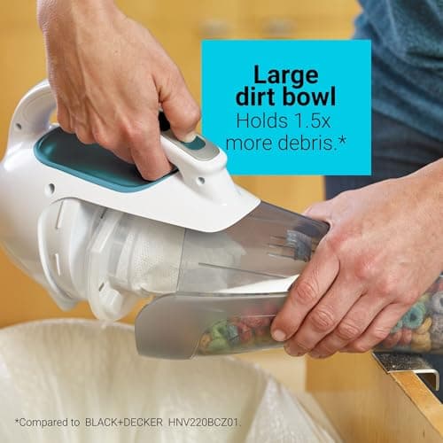 BLACK+DECKER dustbuster Cordless Handheld Vacuum, Home and Car Vacuum (HHVI315JO42)