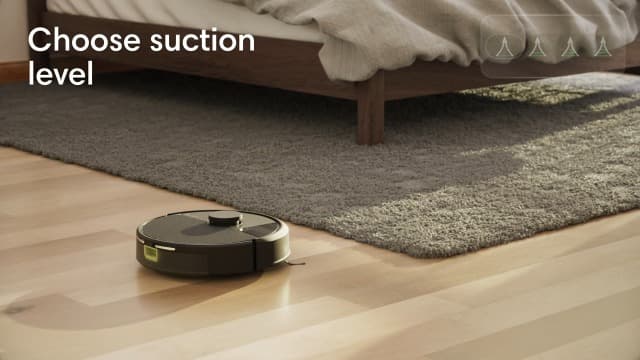 Roomba 105 Vac Robot Vacuum - Easy to use, Intense Power-Lifting Suction, LiDAR Navigation, Multi-Surface Cleaning, Cleans in Neat Rows, Self-Charging