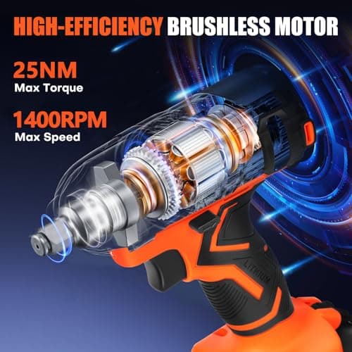 20v Drill Driver Set,Cordless Drill with Battery and Charger,LED Tools Kit,25+1 Torque Setting and 43pcs Drill Bits