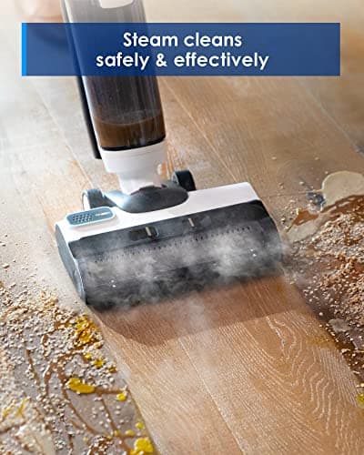 Tineco FLOOR ONE S5 Steam Cleaner Wet Dry Vacuum All-in-one, Hardwood Floor Cleaner Great for Sticky Messes & Tineco Replacement Brush Roller for Floor ONE S5 Steam Wet Dry Vacuum Cleaner