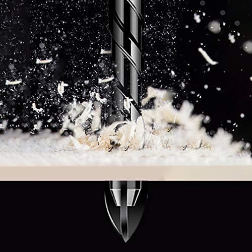 Masonry Concrete Drill Bit Set for Tile, Brick, Glass, Plastic and Wood, Tungsten Carbide Tip Work with Ceramic Tile, Wall Mirror, Paver on Concrete or Brick Wall, 10 Pcs