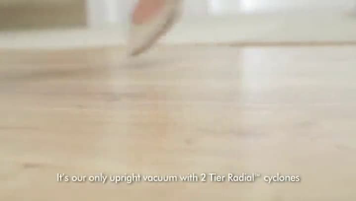Dyson DC50 Animal Compact Upright Vacuum Cleaner, Iron/Purple - Corded