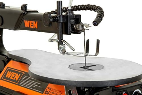 WEN Variable Speed Scroll Saw, 16-Inch with Work Light (3921)
