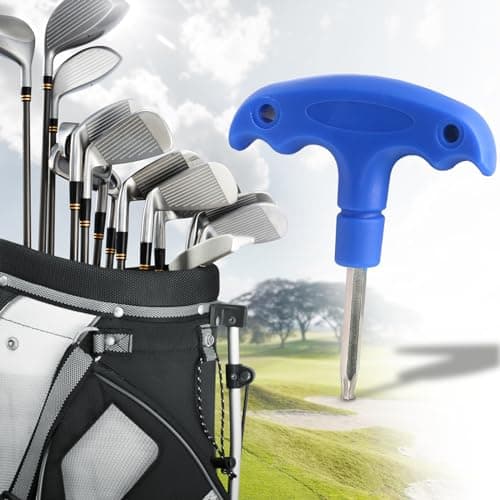 Golf Wrench Driver Tool, T20 Golf Wrench Golf Head Adjustment Tool Golf Accessories for Golf Club Driver Shaft Adapter