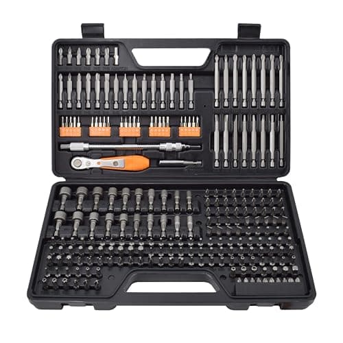 Jackson Palmer 236 Piece Ultimate Screwdriver Bit Set, High Grade Carbon Steel, Includes Hard-to-Find Security Bits & Micro Bits