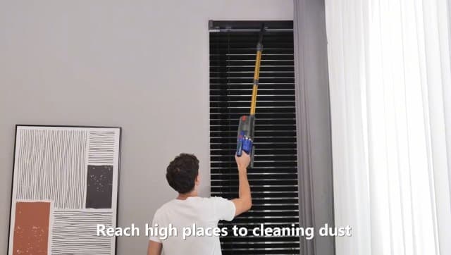 Cordless Vacuum Cleaner, 45KPA 550W 65Mins Cordless Vacuum with Dual Handle, Stick Vacuum with Aroma Tablet, Anti-Tangle Brush, Rechargeable Wireless Vacumm for Carpets/Hard Floors/Pet Hair