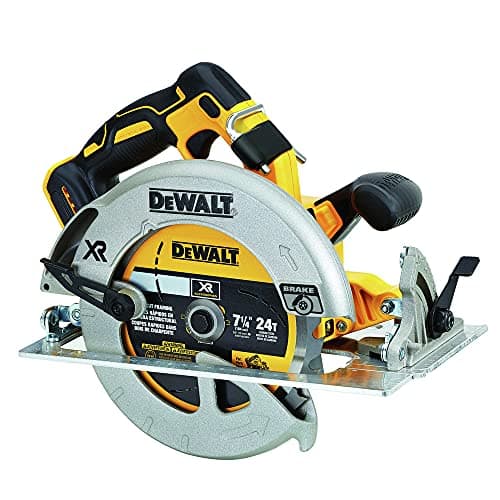 DEWALT 20V MAX Circular Saw Cordless with Brake, 7-1/4 Inch, Tool Only (DCS570B)