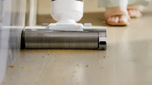 Kenmore HF5010 AquaLite 3-in-1 Cordless Wet Dry Vacuum Hard Floor Cleaner with Automatic Air-Drying, 35mins Runtime & One Edge Self-Cleaning Mop for Multi-Surface and Messes