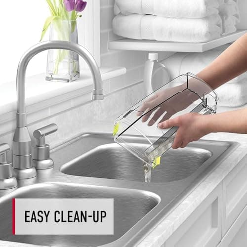 Hoover FloorMate Deluxe Hard Floor Cleaner Machine, Lightweight Cleaning Machine, Floor Scrubber with Spin Scrub Brushes, Wash and Dry Mode, Ideal for Hardwood, Vinyl, Tile, Laminate and More