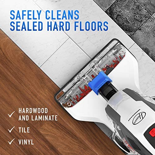 Hoover PowerDash Pet Hard Floor Cleaner Machine, Lightweight Floor Cleaning Machine, Floor Scrubber with Spin Scrub Brushes, Fast Drying System, Ideal for Hardwood, Vinyl, Tile, Laminate and More