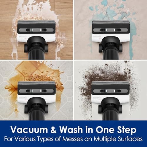 Tineco Floor ONE S6 Cordless Wet Dry Vacuum Floor Cleaner Washer Floor Cleaning Solution