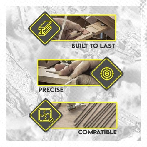 SE 3-in-1 Professional Jeweler's Saw Set - Saw Frame, 144 Blades, and V-Slot Bench Pin with Clamp - Versatile Tools for Precise Jewelry Making
