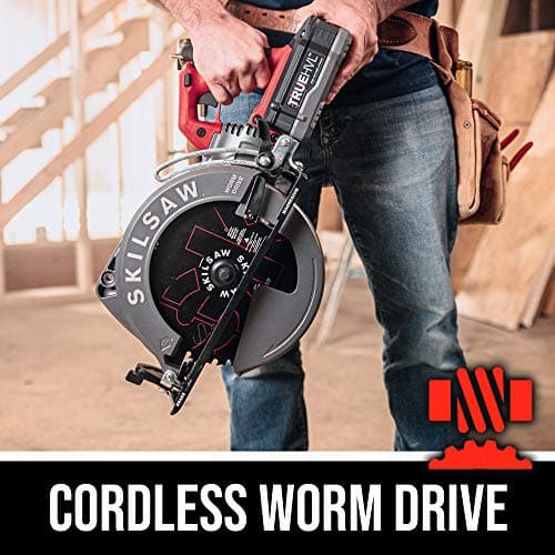 SKIL 10-1/4'' TRUEHVL Cordless Worm Drive Skilsaw Circular Saw Kit with 1 Battery - SPTH70M-11