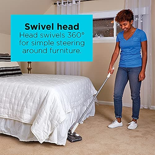 BLACK+DECKER 50 Minute Lithium Floor Sweeper, Multi-Surface Use, Charger Included (HFS115J10)