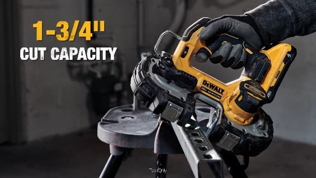 DEWALT ATOMIC 20V MAX Brushless Cordless 1-3/4 in. Compact Bandsaw, Bare Tool Only (DCS377B)