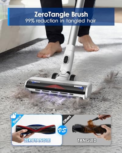 Tineco Floor ONE S3 Cordless Hardwood Floors Cleaner & Pure ONE Station Cordless Stick Vacuum Cleaner with 3L Dust Clean Station
