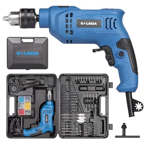 4-1/2" 3400RPM Cordless Circular Saw with Laser Guide and 4.5A 1/2 Corded Hammer Kit