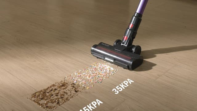 Cordless Vacuum Cleaner, 550W 45KPA 70 Mins Vacuum Cleaners for Home, Self-Standing Cordless Vacuum with Charging Dock Station, LED Display, Upgraded Anti-Tangle Stick Vacuum for Pet Hair/Carpet/Floor